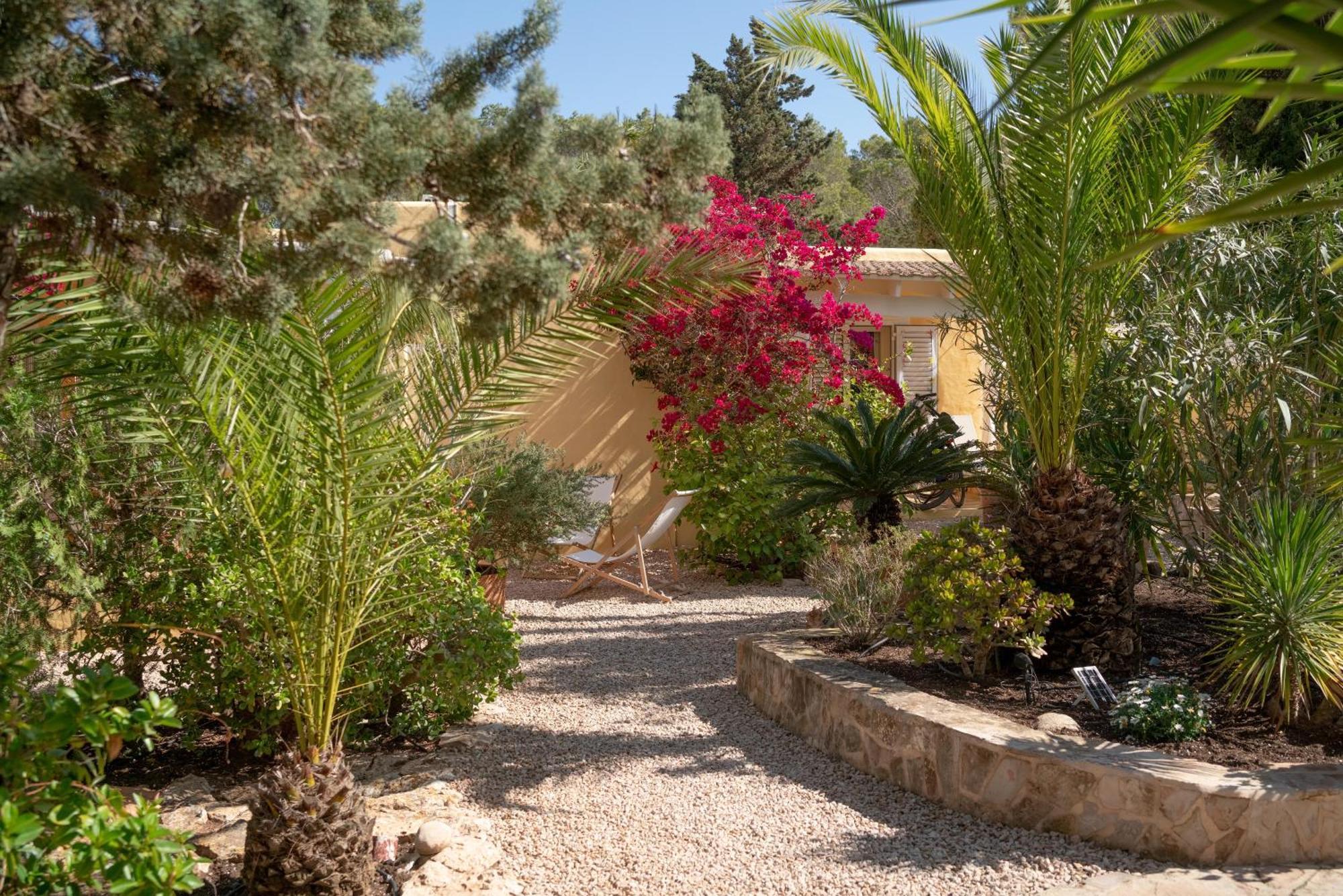 Bungalows Casa Amarilla Playa Migjorn Exterior foto